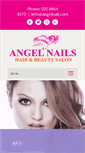 Mobile Screenshot of angelnail.com